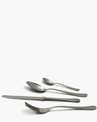 Rivadossi Sandro | Serena Antico stainless steel cutlery set with PVD stone washed finishing Stainless Steel 20 Set 24 - Buy now on ShopDecor - Discover the best products by RIVADOSSI SANDRO design