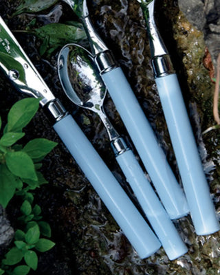 Rivadossi Sandro | Simple polished stainless steel cutlery set with PMMA handle - Buy now on ShopDecor - Discover the best products by RIVADOSSI SANDRO design