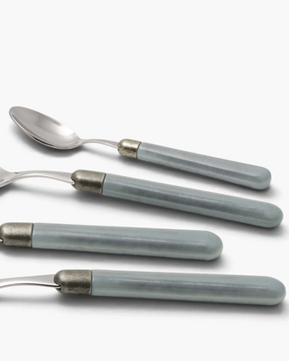 Rivadossi Sandro | Zenzero polished stainless steel cutlery set with PBT handle and antique finish ring - Buy now on ShopDecor - Discover the best products by RIVADOSSI SANDRO design