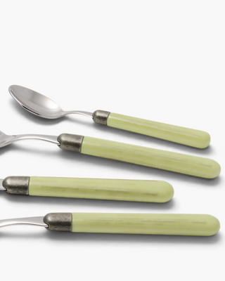 Rivadossi Sandro | Zenzero polished stainless steel cutlery set with PBT handle and antique finish ring - Buy now on ShopDecor - Discover the best products by RIVADOSSI SANDRO design