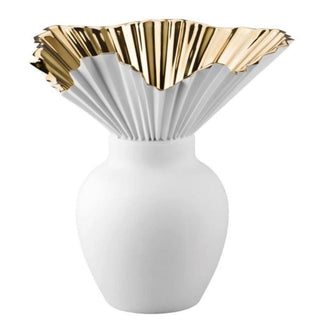 Rosenthal Falda decorative vase h 27 cm - gold titanium - Buy now on ShopDecor - Discover the best products by ROSENTHAL design