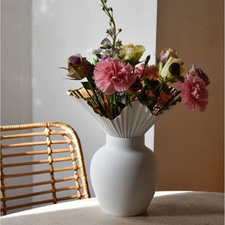 Rosenthal Falda decorative vase h 27 cm - white glazed - Buy now on ShopDecor - Discover the best products by ROSENTHAL design