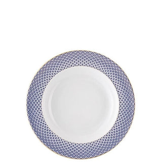 Rosenthal Francis Carreau Bleu plate deep diam. 22 cm - Buy now on ShopDecor - Discover the best products by ROSENTHAL design