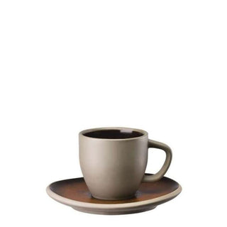 Rosenthal Junto espresso cup and saucer stoneware Rosenthal Junto Bronze - Buy now on ShopDecor - Discover the best products by ROSENTHAL design