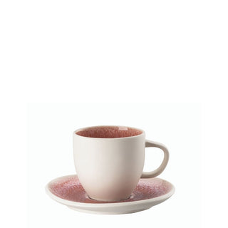 Rosenthal Junto espresso cup and saucer stoneware Rosenthal Junto Rose Quartz - Buy now on ShopDecor - Discover the best products by ROSENTHAL design