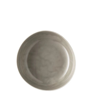 Rosenthal Junto plate deep with relief on the outside diam. 22 cm- porcelain Rosenthal Junto Pearl Grey - Buy now on ShopDecor - Discover the best products by ROSENTHAL design