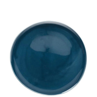 Rosenthal Junto plate flat with relief on the outside - porcelain Rosenthal Junto Ocean Blue - Buy now on ShopDecor - Discover the best products by ROSENTHAL design