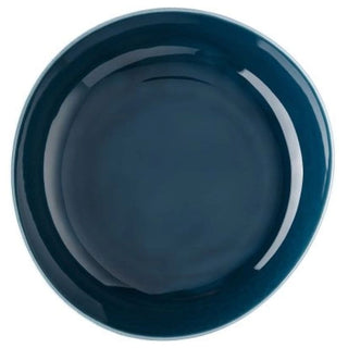 Rosenthal Junto plate deep with relief on the outside diam. 33 cm- porcelain Rosenthal Junto Ocean Blue - Buy now on ShopDecor - Discover the best products by ROSENTHAL design