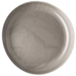 Rosenthal Junto plate deep with relief on the outside diam. 33 cm- porcelain Rosenthal Junto Pearl Grey - Buy now on ShopDecor - Discover the best products by ROSENTHAL design