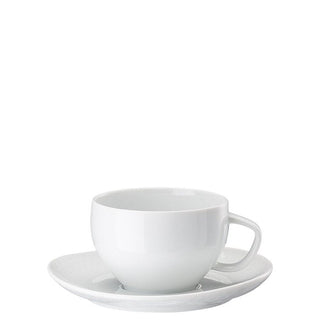 Rosenthal Junto tea cup and saucer low porcelain White - Buy now on ShopDecor - Discover the best products by ROSENTHAL design