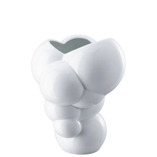 Rosenthal Skum decorative vase h 26 cm white - glazed - Buy now on ShopDecor - Discover the best products by ROSENTHAL design