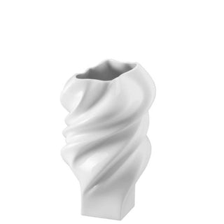 Rosenthal Squall decorative vase h 23 cm - white glazed - Buy now on ShopDecor - Discover the best products by ROSENTHAL design