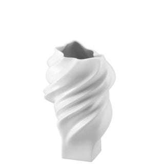Rosenthal Squall decorative vase h 23 cm - white glazed - Buy now on ShopDecor - Discover the best products by ROSENTHAL design
