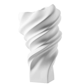 Rosenthal Squall decorative vase h 32 cm - white mat - Buy now on ShopDecor - Discover the best products by ROSENTHAL design