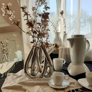 Rosenthal Triu decorative vase h 22 cm - silver - Buy now on ShopDecor - Discover the best products by ROSENTHAL design