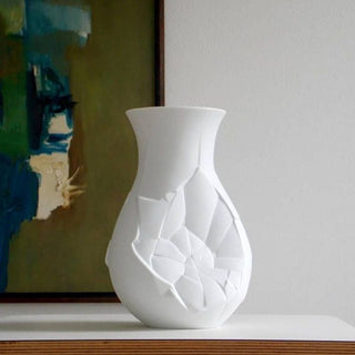 Rosenthal Vase of Phases decorative vase h 21 cm - white mat - Buy now on ShopDecor - Discover the best products by ROSENTHAL design
