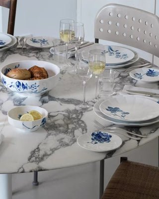 Royal Copenhagen Blomst salad bowl sweet pea 200 cl - 67.63 oz - Buy now on ShopDecor - Discover the best products by ROYAL COPENHAGEN design