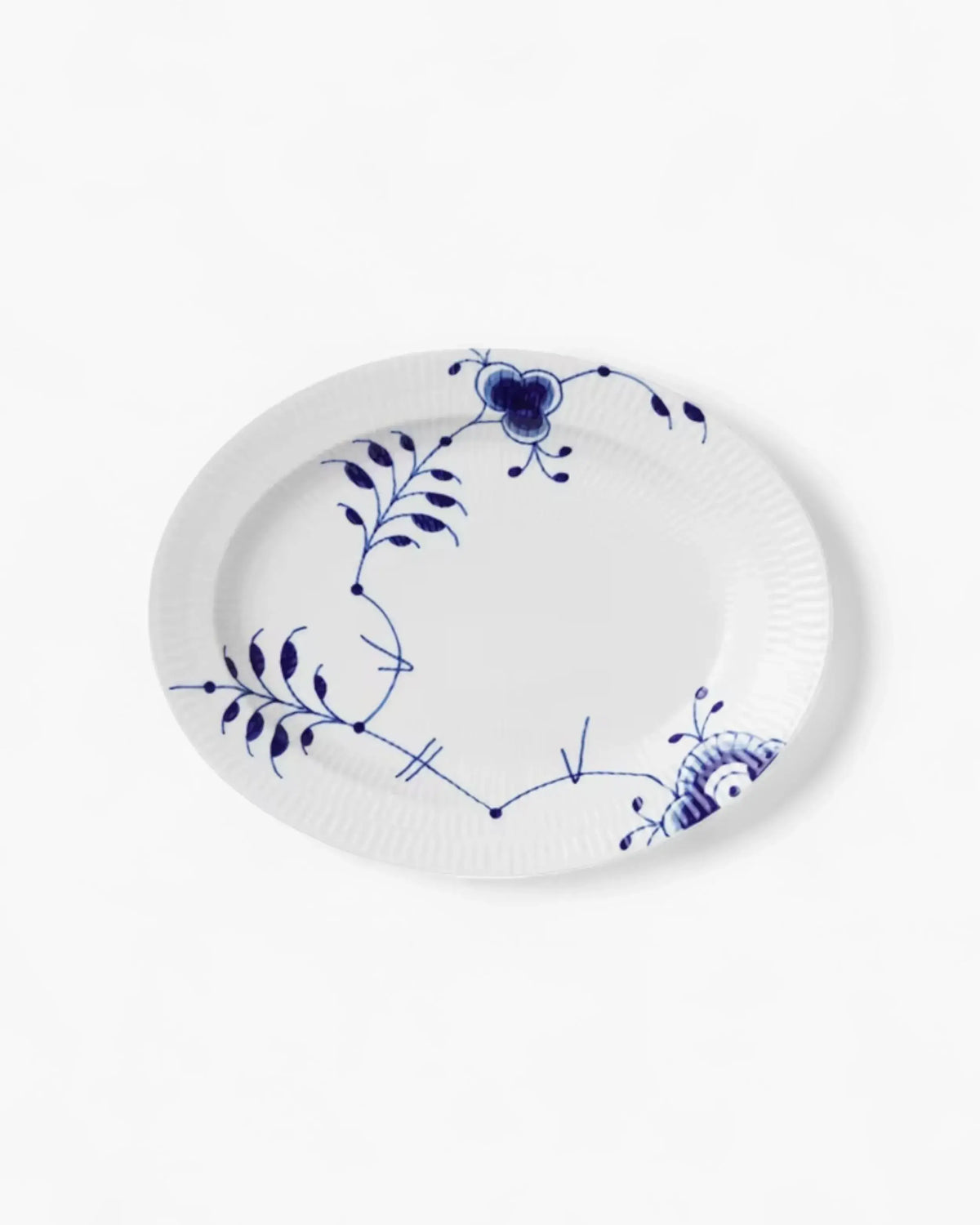 Royal Copenhagen Fluted Mega oval dish