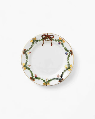 Royal Copenhagen Star Fluted Christmas plate 22 cm - 8.67 in - Buy now on ShopDecor - Discover the best products by ROYAL COPENHAGEN design