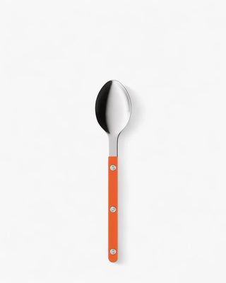Sabre Paris Bistrot Shiny stainless steel dessert spoon with nylon handle Sabre Paris Orange - Buy now on ShopDecor - Discover the best products by SABRE PARIS design