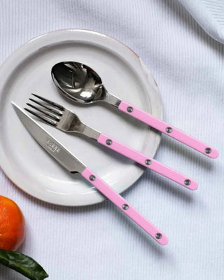 Sabre Paris Bistrot Shiny stainless steel dessert spoon with nylon handle - Buy now on ShopDecor - Discover the best products by SABRE PARIS design