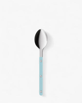 Sabre Paris Bistrot Shiny stainless steel dessert spoon with nylon handle Sabre Paris Pastel Blue - Buy now on ShopDecor - Discover the best products by SABRE PARIS design