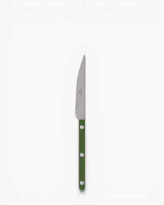 Sabre Paris Bistrot Vintage stainless steel dessert knife with nylon handle Sabre Paris Green - Buy now on ShopDecor - Discover the best products by SABRE PARIS design