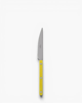 Sabre Paris Bistrot Vintage stainless steel dessert knife with nylon handle Sabre Paris Yellow - Buy now on ShopDecor - Discover the best products by SABRE PARIS design
