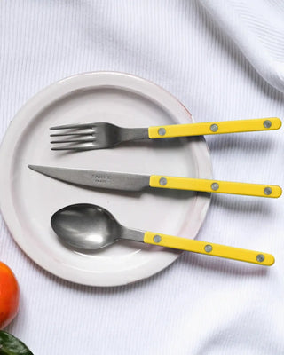 Sabre Paris Bistrot Vintage stainless steel dessert knife with nylon handle - Buy now on ShopDecor - Discover the best products by SABRE PARIS design