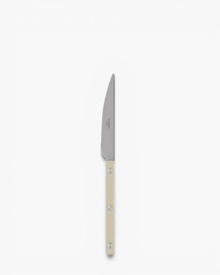Sabre Paris Bistrot Vintage stainless steel dessert knife with nylon handle Sabre Paris Light Kaki - Buy now on ShopDecor - Discover the best products by SABRE PARIS design