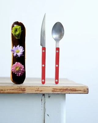 Sabre Paris Bistrot Vintage stainless steel dessert knife with nylon handle - Buy now on ShopDecor - Discover the best products by SABRE PARIS design