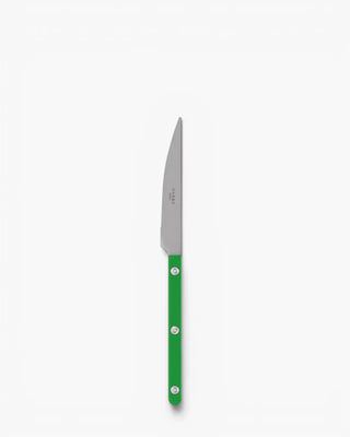 Sabre Paris Bistrot Vintage stainless steel dessert knife with nylon handle Sabre Paris Garden Green - Buy now on ShopDecor - Discover the best products by SABRE PARIS design