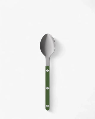 Sabre Paris Bistrot Vintage stainless steel dessert spoon with nylon handle Sabre Paris Green - Buy now on ShopDecor - Discover the best products by SABRE PARIS design