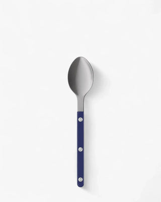 Sabre Paris Bistrot Vintage stainless steel dessert spoon with nylon handle Sabre Paris Navy Blue - Buy now on ShopDecor - Discover the best products by SABRE PARIS design