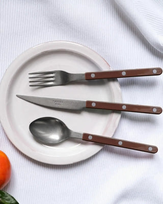 Sabre Paris Bistrot Vintage stainless steel dessert spoon with nylon handle - Buy now on ShopDecor - Discover the best products by SABRE PARIS design