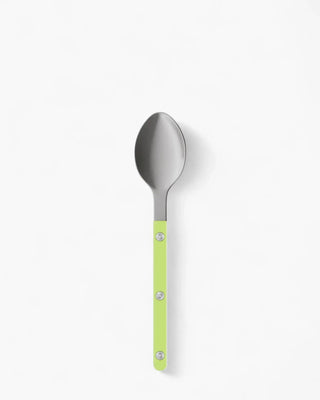 Sabre Paris Bistrot Vintage stainless steel dessert spoon with nylon handle Sabre Paris Lime - Buy now on ShopDecor - Discover the best products by SABRE PARIS design