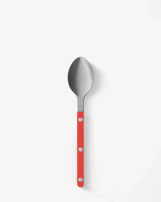 Sabre Paris Bistrot Vintage stainless steel dessert spoon with nylon handle Sabre Paris Red - Buy now on ShopDecor - Discover the best products by SABRE PARIS design
