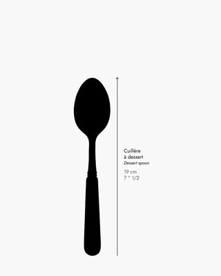 Sabre Paris Gustave stainless steel dessert spoon with acrylic handle - Buy now on ShopDecor - Discover the best products by SABRE PARIS design