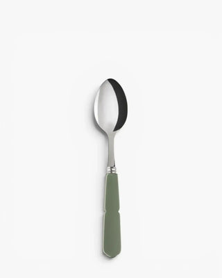 Sabre Paris Gustave stainless steel dessert spoon with acrylic handle Sabre Paris Dark Green - Buy now on ShopDecor - Discover the best products by SABRE PARIS design
