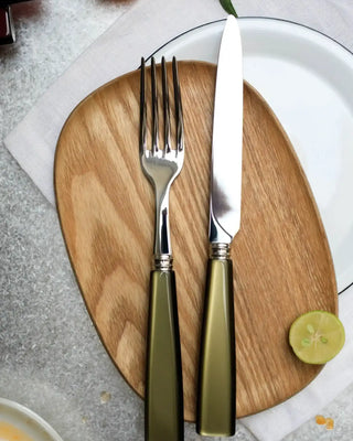 Sabre Paris Icône 24-piece stainless steel cutlery set with acrylic handles - Buy now on ShopDecor - Discover the best products by SABRE PARIS design