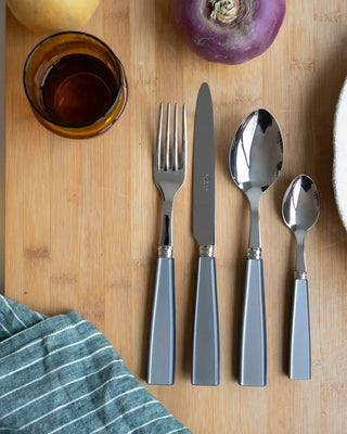 Sabre Paris Icône 24-piece stainless steel cutlery set with acrylic handles - Buy now on ShopDecor - Discover the best products by SABRE PARIS design