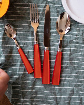 Sabre Paris Icône 24-piece stainless steel cutlery set with acrylic handles - Buy now on ShopDecor - Discover the best products by SABRE PARIS design