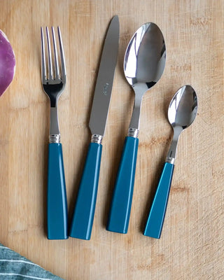 Sabre Paris Icône 24-piece stainless steel cutlery set with acrylic handles - Buy now on ShopDecor - Discover the best products by SABRE PARIS design