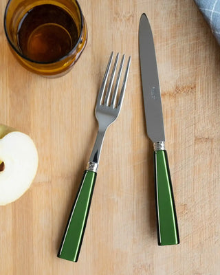 Sabre Paris Icône 24-piece stainless steel cutlery set with acrylic handles - Buy now on ShopDecor - Discover the best products by SABRE PARIS design