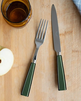 Sabre Paris Icône 24-piece stainless steel cutlery set with acrylic handles - Buy now on ShopDecor - Discover the best products by SABRE PARIS design