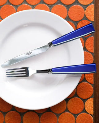 Sabre Paris Icône 24-piece stainless steel cutlery set with acrylic handles - Buy now on ShopDecor - Discover the best products by SABRE PARIS design