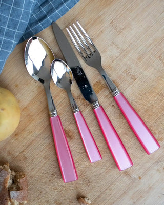 Sabre Paris Icône 24-piece stainless steel cutlery set with acrylic handles - Buy now on ShopDecor - Discover the best products by SABRE PARIS design