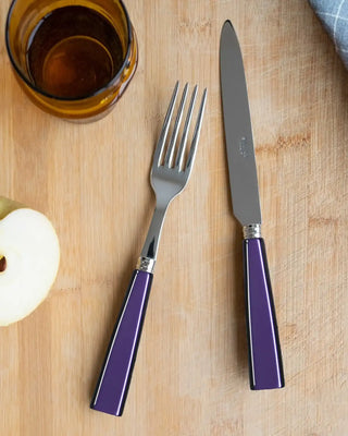 Sabre Paris Icône 5-piece stainless steel cutlery set with acrylic handles - Buy now on ShopDecor - Discover the best products by SABRE PARIS design
