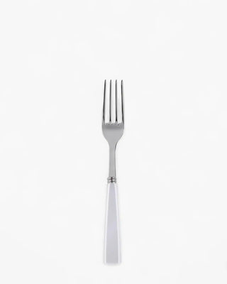 Sabre Paris Icône stainless steel dessert fork with acrylic handle Sabre Paris White - Buy now on ShopDecor - Discover the best products by SABRE PARIS design