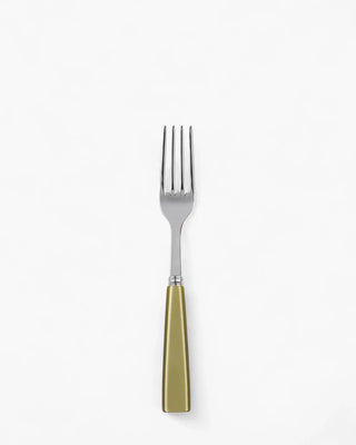 Sabre Paris Icône stainless steel dessert fork with acrylic handle Sabre Paris Moss - Buy now on ShopDecor - Discover the best products by SABRE PARIS design